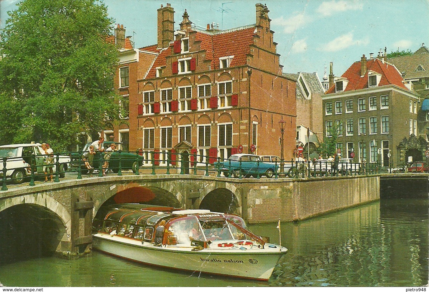 Amsterdam (Noord Holland, Paesi Bassi) House On The Three Canals, Maison Aux Trois Canaux, Bateau "Horatio Nelson" - Amsterdam