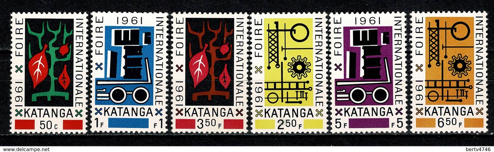 Katanga 1961 - 69/74** MNH - Katanga