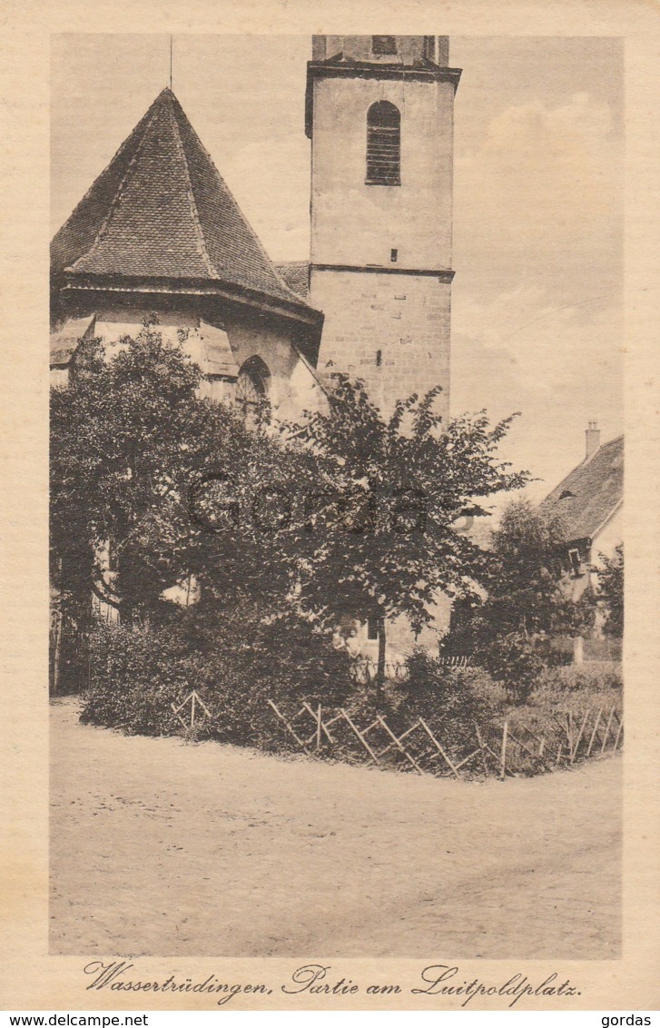 Germany - Wassertrudinger - Partie Am Luitpoldplatz - Ansbach