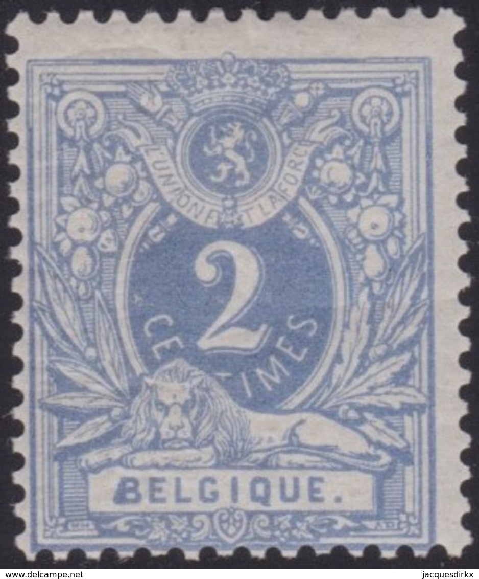 Belgie   .  OBP  .   371  .    *     .    Ongebruikt Met Charnier    .  /   .  Neuf  Avec Charniere - 1869-1883 Léopold II