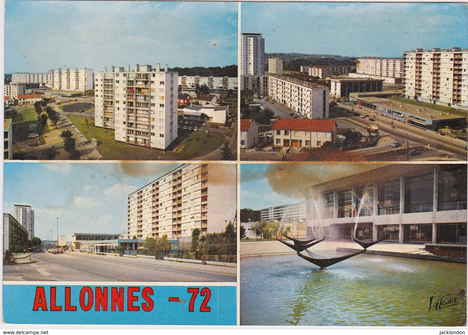 72  -  ALLONNES  Vue Partielle Des Perrières - Allonnes