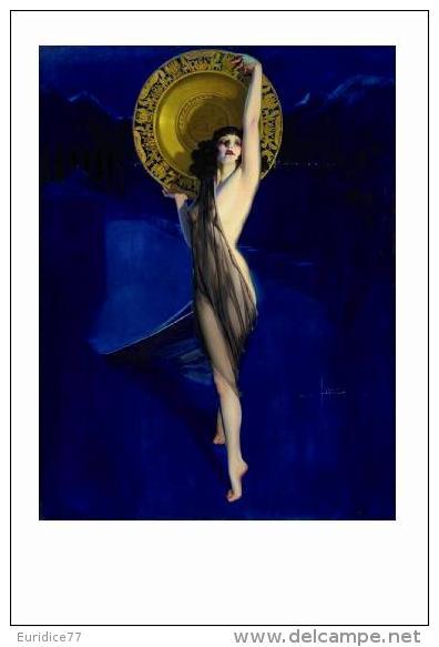 Pin Ups Of  ROLF ARMSTRONG Postcard - (22) The Enchantress, 1927  - Size 15x10 Cm.aprox. - Pin-Ups