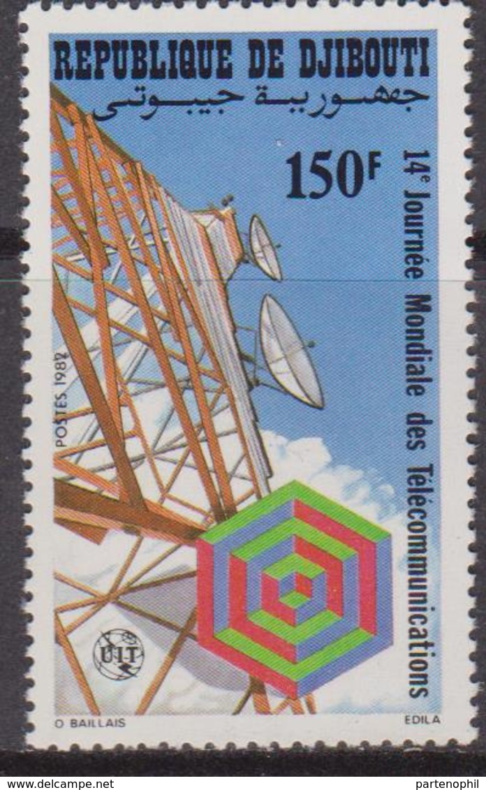 Gibuti - Dijbouti Telecominication  Set MNH - Gibuti (1977-...)