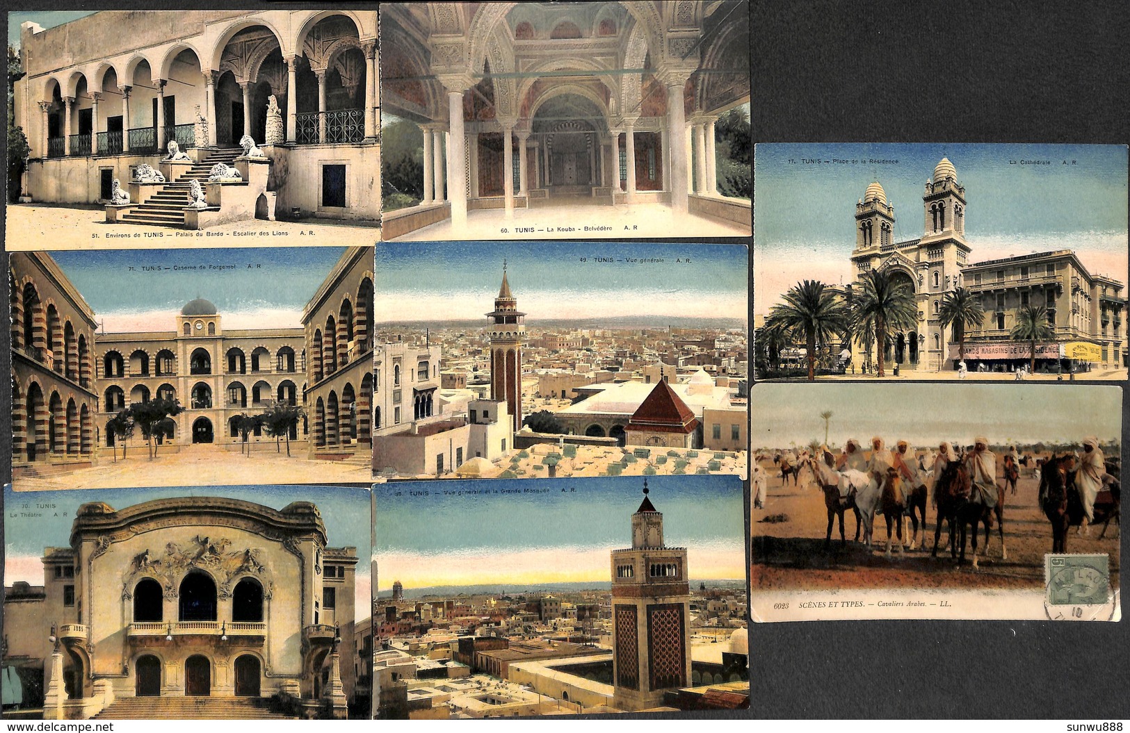 Tunisie - Lot Of 8 Postcards .... Petit Prix/ Attractive Price - Tunisie