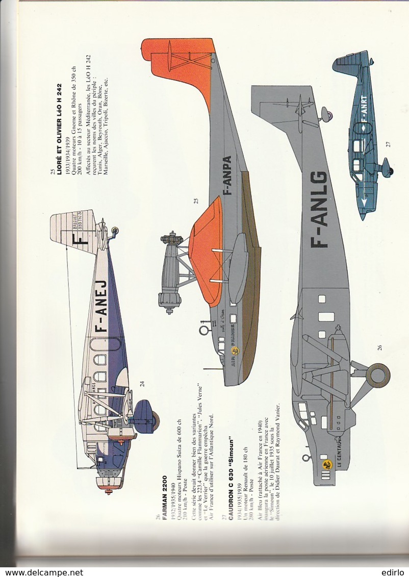 - AVIATION -- AIR FRANCE  -- Brochure Luxe 53 Avions Qui Ont Fait L'Histoire - - Publicidad