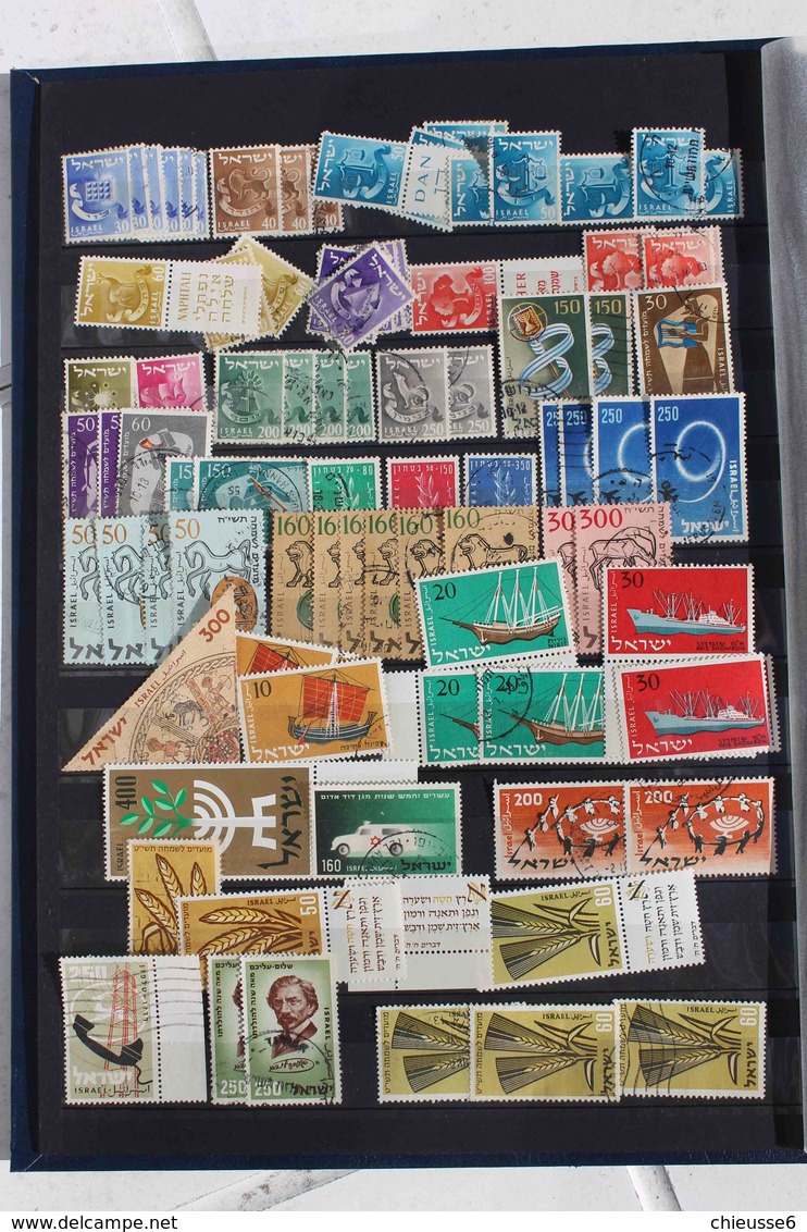 Israel Lot 0266 - Plusieurs Centaines De Timbres - Collections, Lots & Séries