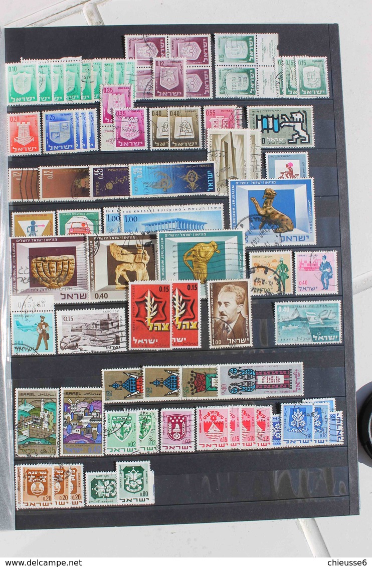 Israel Lot 0266 - Plusieurs Centaines De Timbres - Collections, Lots & Séries