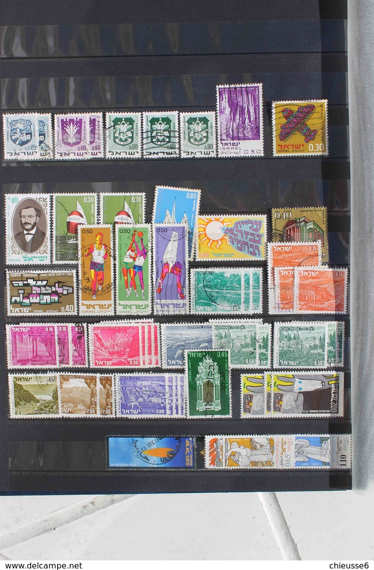 Israel lot 0266 - Plusieurs centaines de timbres