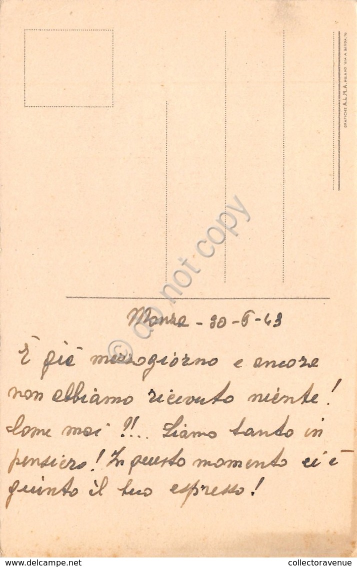 Cartolina Illustrata Casolare In Riva Al Fiume 1943 - Non Classificati