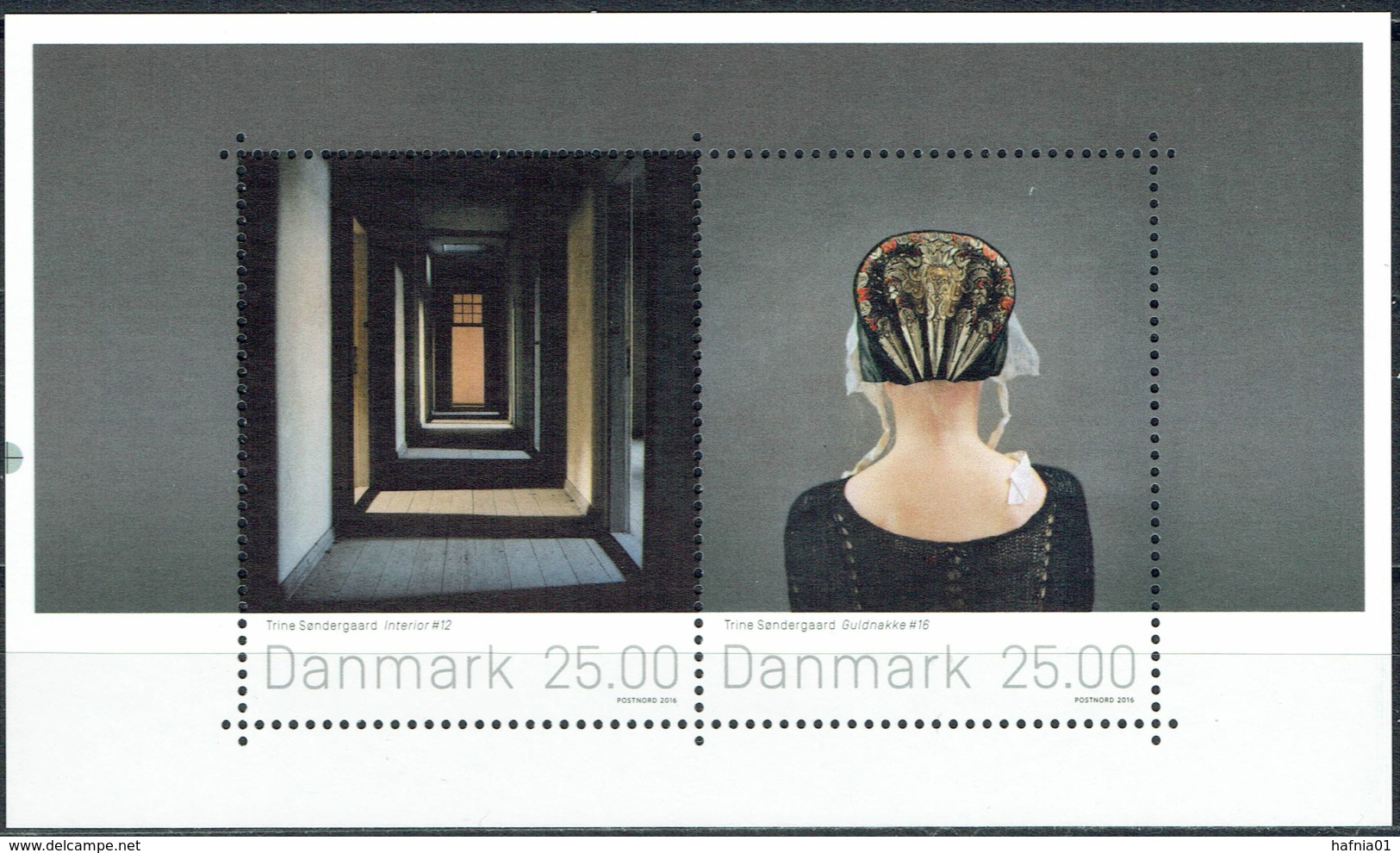 Denmark 2016.  Stamp Art. Souvenir Sheet. Michel Bl.65 MNH. - Blocks & Sheetlets