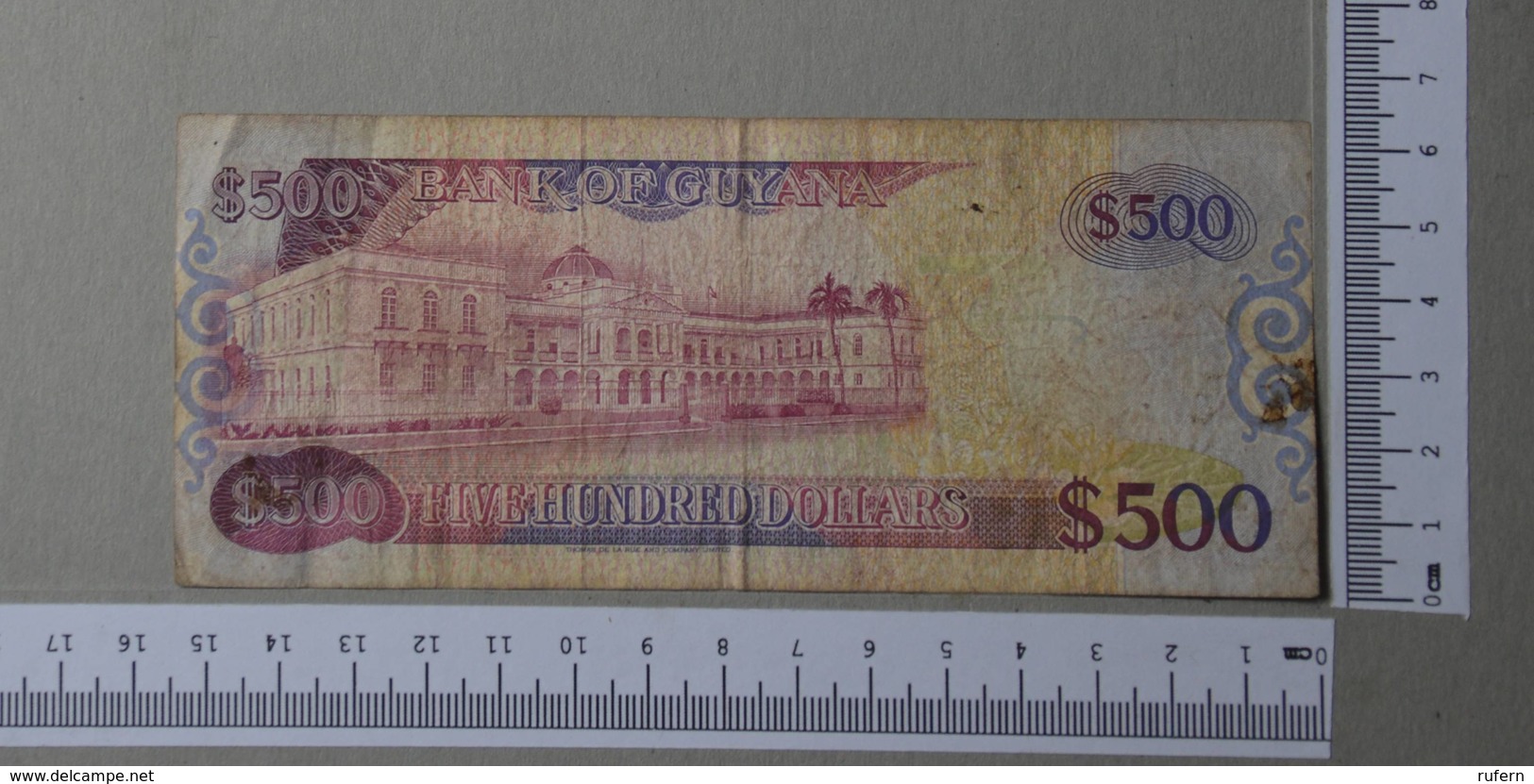 GUYANA 500 DOLLARS 1992 -  (Nº28702) - Guyana