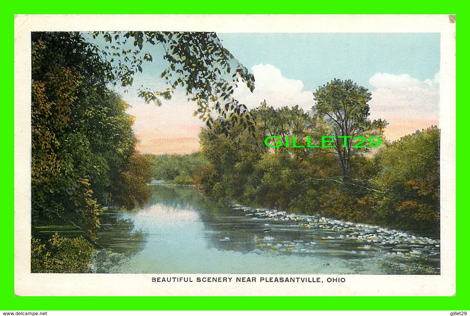 PLEASANTVILLE, OH - BEAUTIFUL SCENERY NEAR PLEASANTVILLE -  TICHNOR BROS INC - - Autres & Non Classés