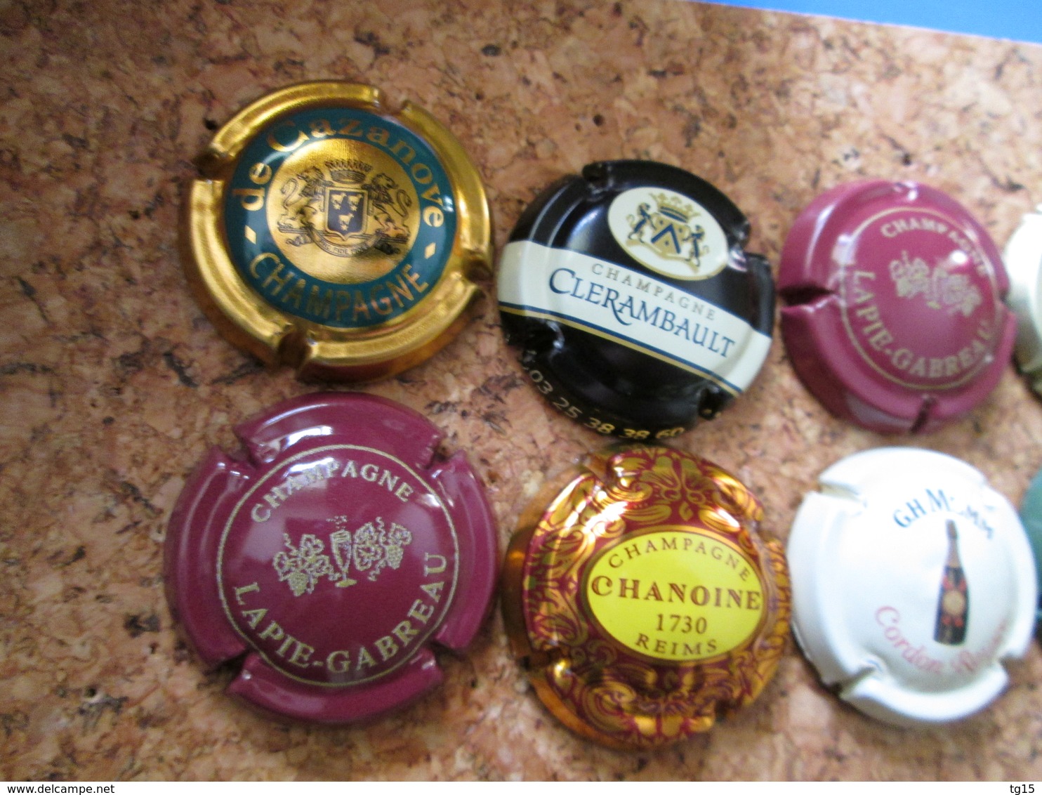 LOT  CAPSULES DE CHAMPAGNE - Collections