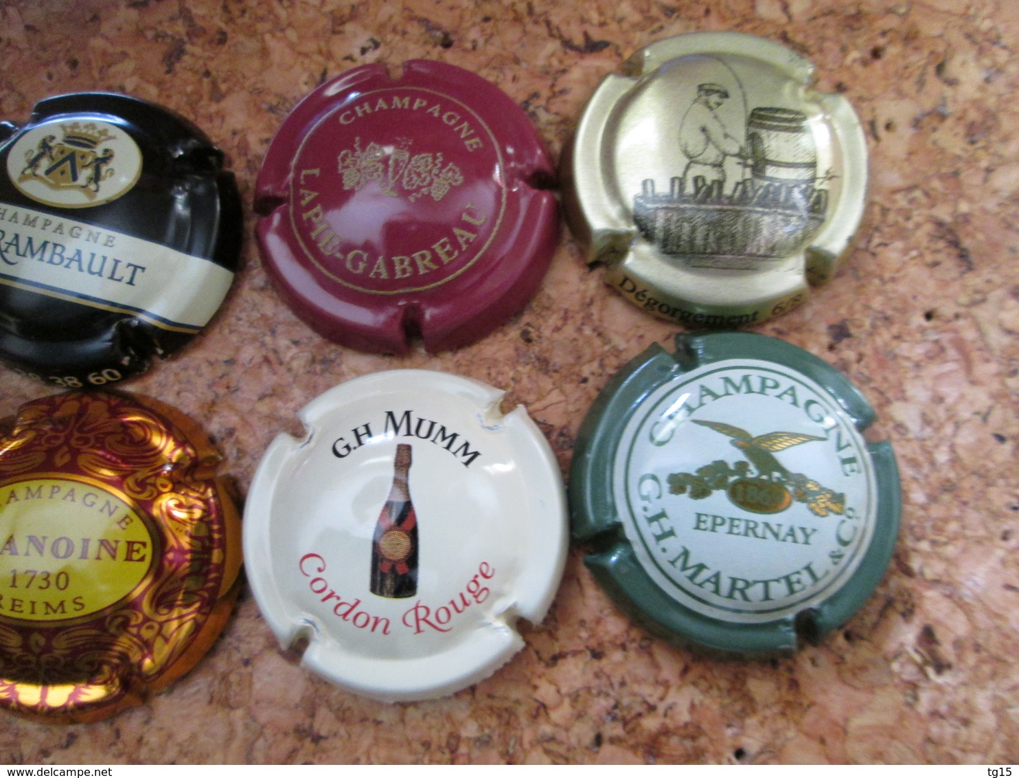 LOT  CAPSULES DE CHAMPAGNE - Collections