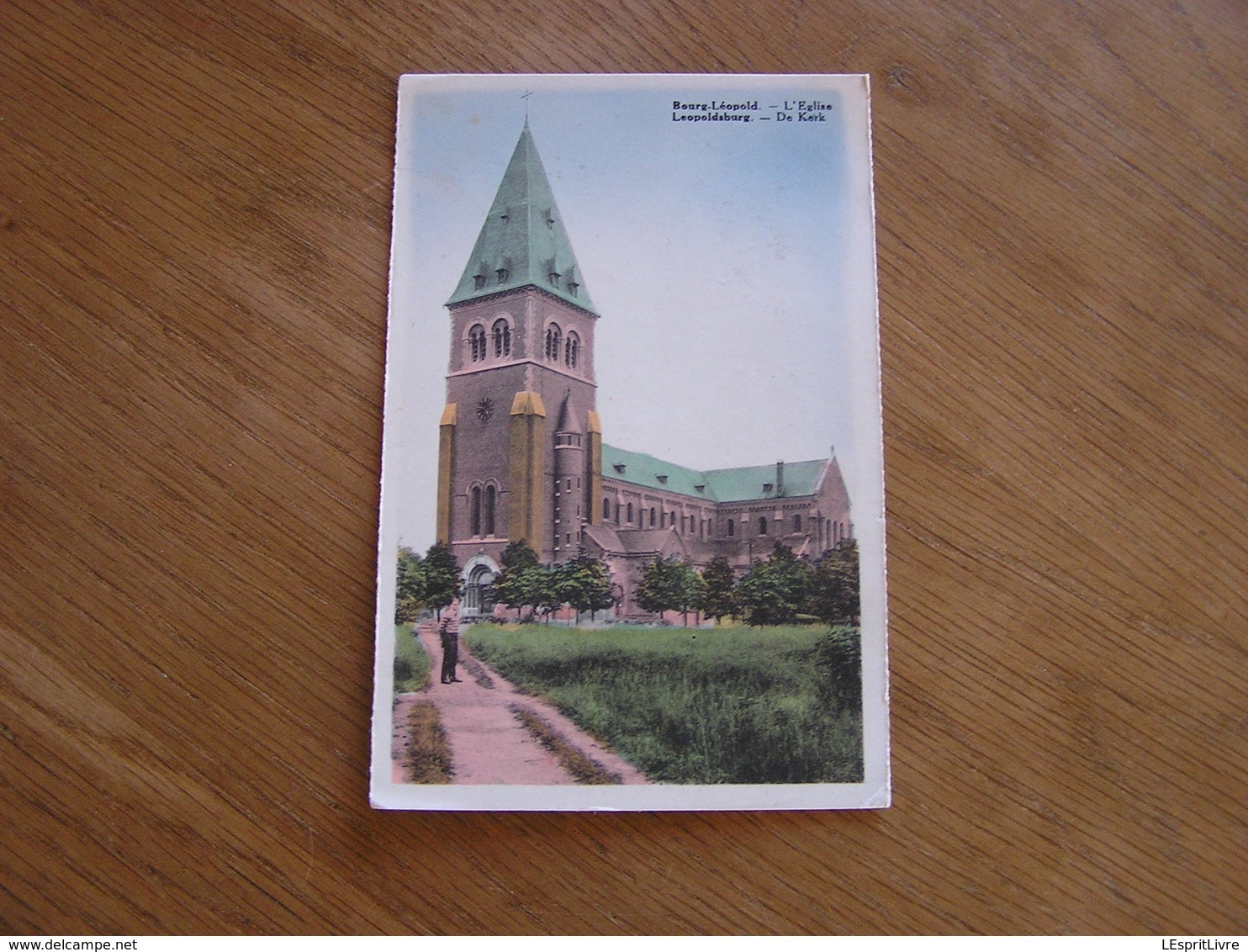 LEOPOLDBURG De Kerk BOURG-LEOPOLD L' Eglise Animée Limbourg Limburg Belgique Carte Postale Kaart - Leopoldsburg