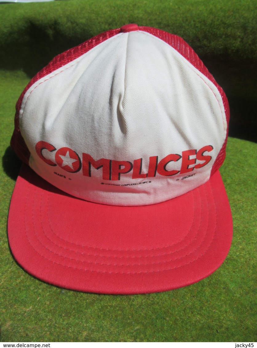 CASQUETTE Publicitaire  " COMPLICES  " - Cappellini