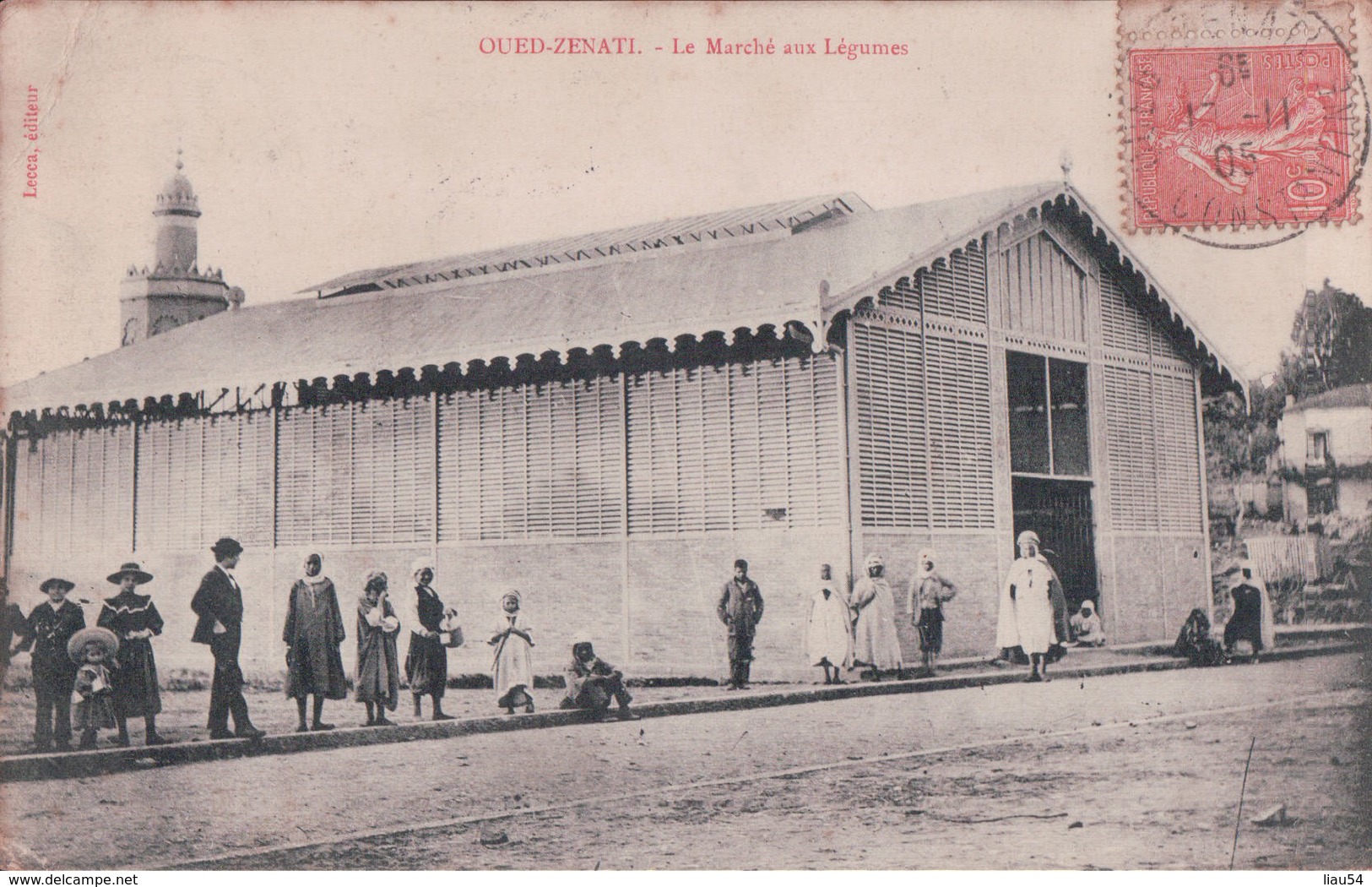 OUED-ZENATI Le Marché Aux Légumes (1905) - Other & Unclassified