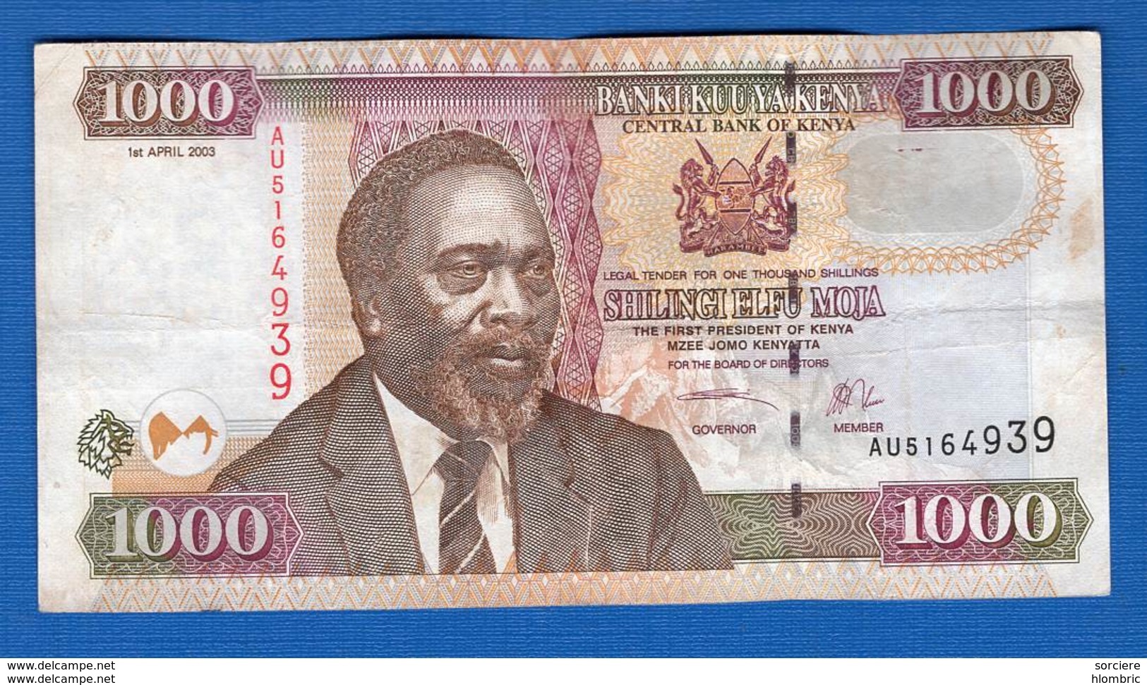 Kenya 1000 Shillings 2003 - Kenya