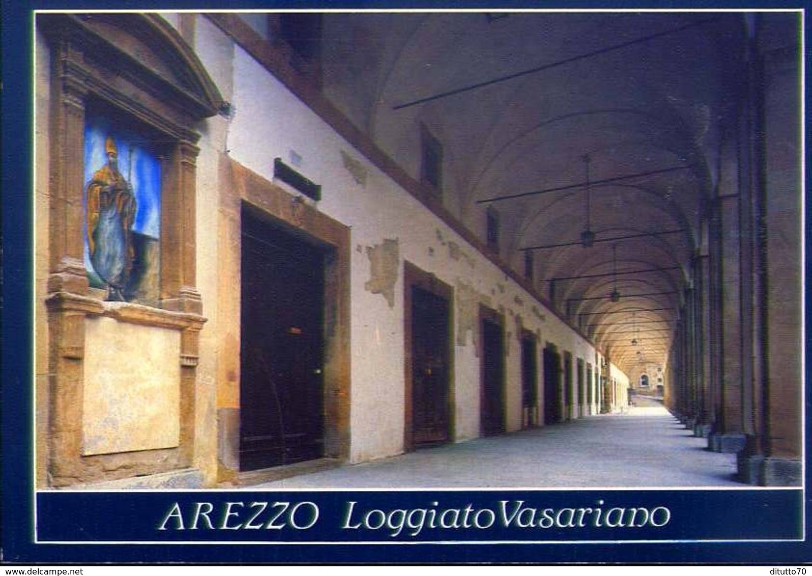 Arezzo - Loggiati Vasariano - Formato Grande Non Viaggiata – E 12 - Arezzo