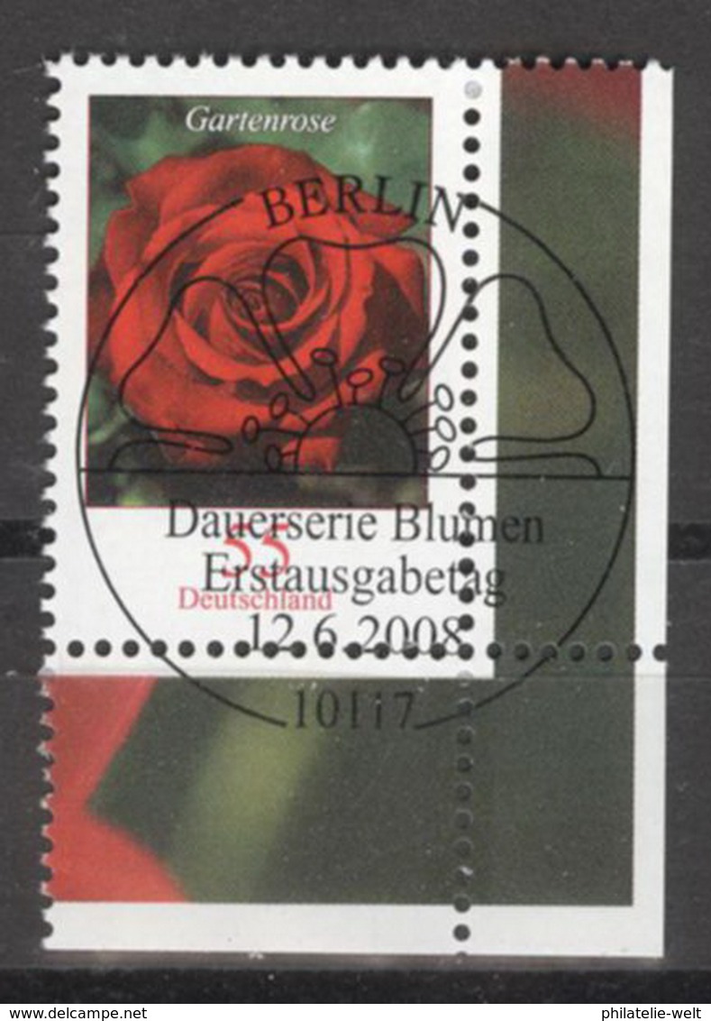 BRD 2669 Eckrand Unten Rechts O Sonderstempel Berlin - Gebraucht