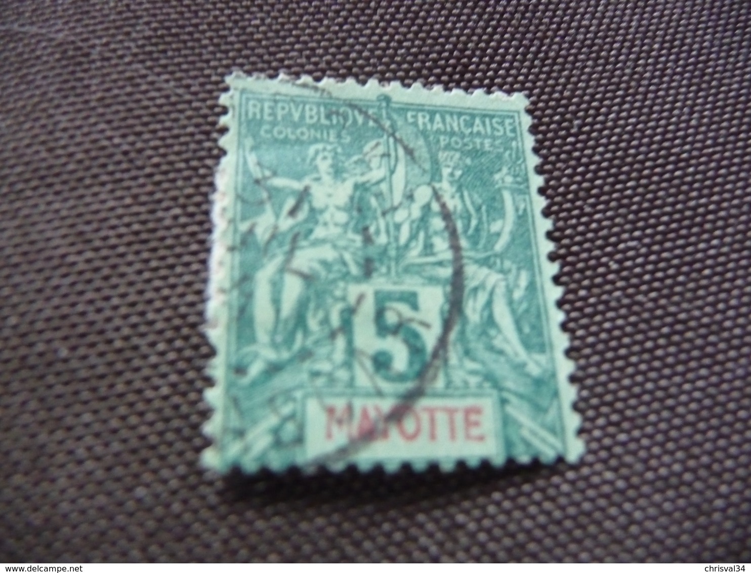 TIMBRE   MAYOTTE    N  4        COTE 4,00  EUROS   OBLITÉRÉ - Used Stamps