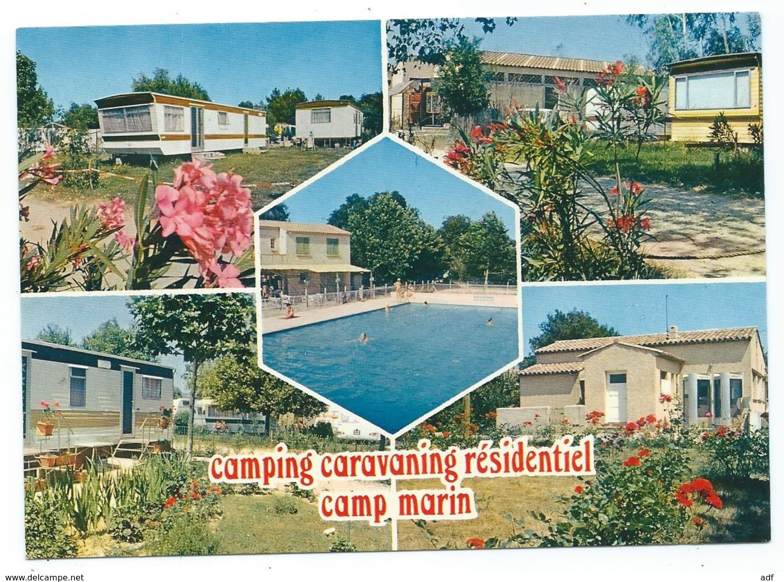 CP GRIMAUD, CAMPING CARAVANING RESIDENTIEL, CAMP MARIN, VAR 83 - Cogolin