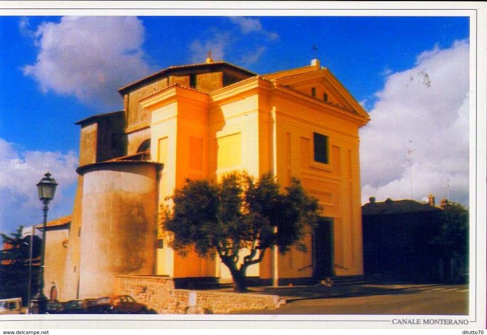 Canale Monterano - Roma - Chiesa - Formato Grande Non Viaggiata – E 12 - Altri & Non Classificati