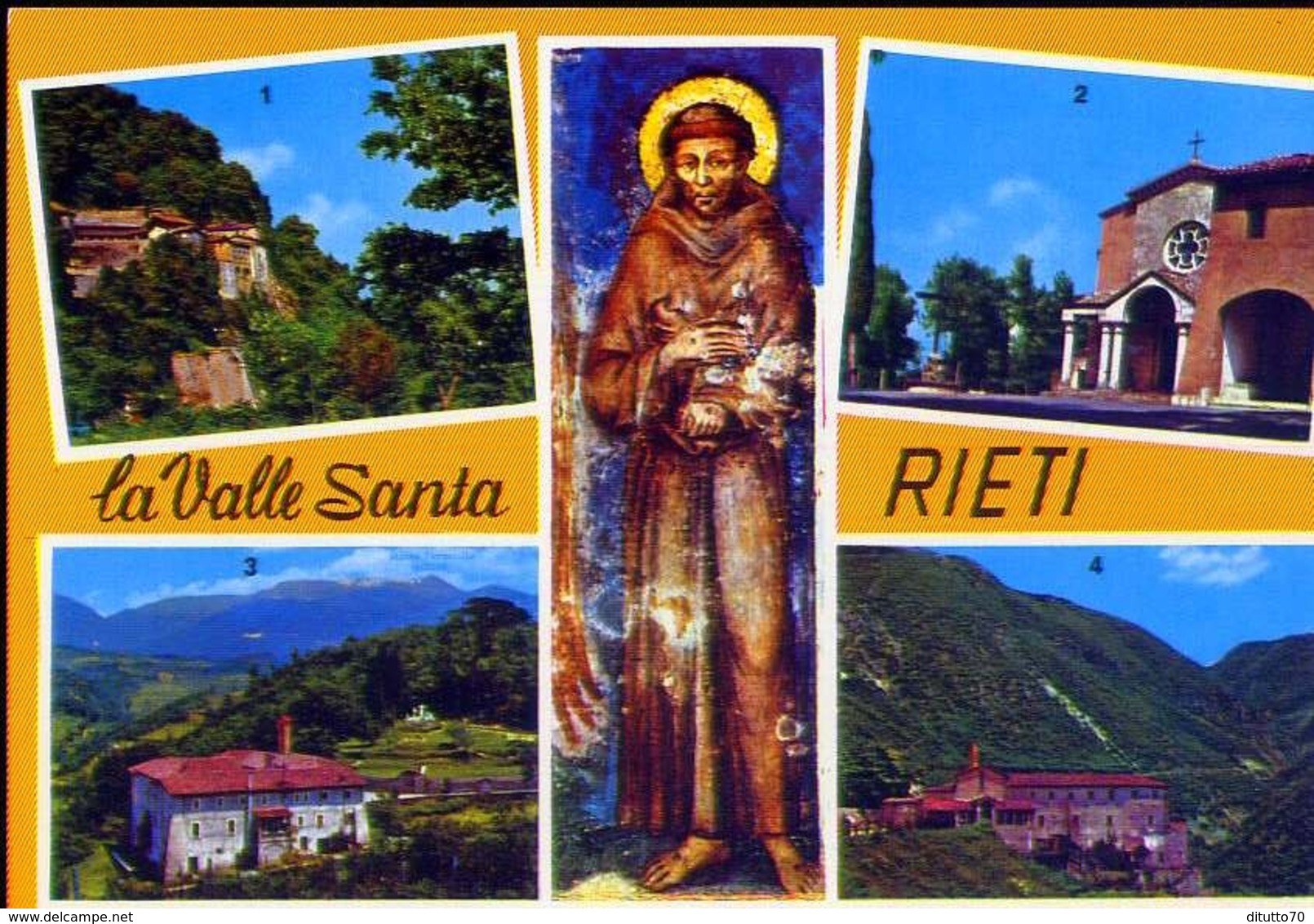 La Valle Santa - Rieti - Formato Grande Non Viaggiata – E 12 - Rieti