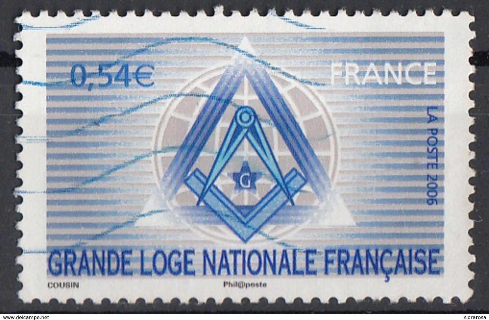 Francia 2006 Sc. 3267 Grand Masonic Lodge Of France Used France - Massoneria