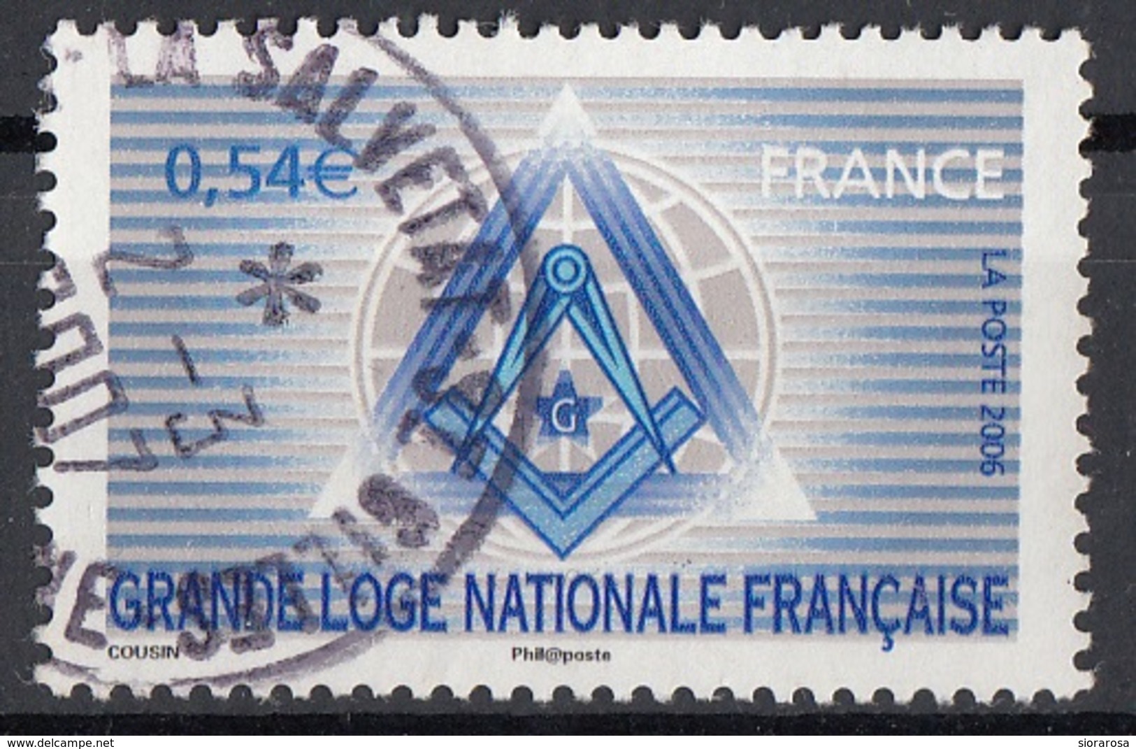 Francia 2006 Sc. 3267 Grand Masonic Lodge Of France Used France - Massoneria