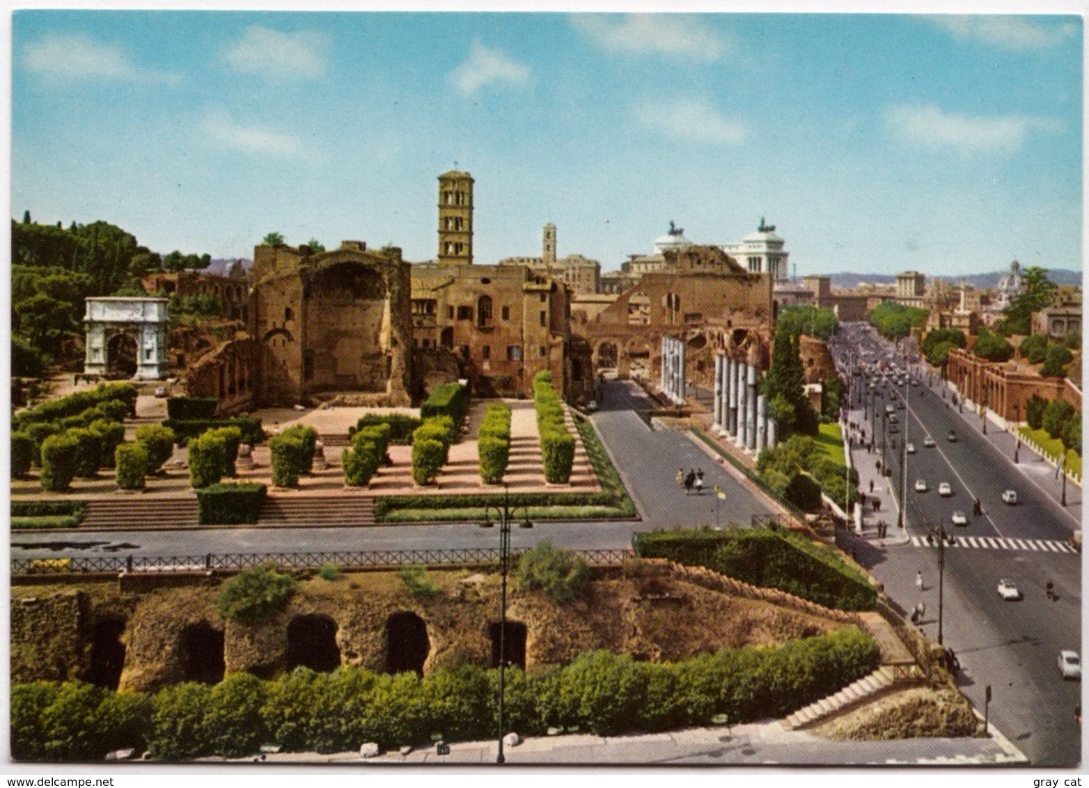 ROMA, ROME, Via Dei Fori Imperiali, Unused Postcard [23170] - Other Monuments & Buildings