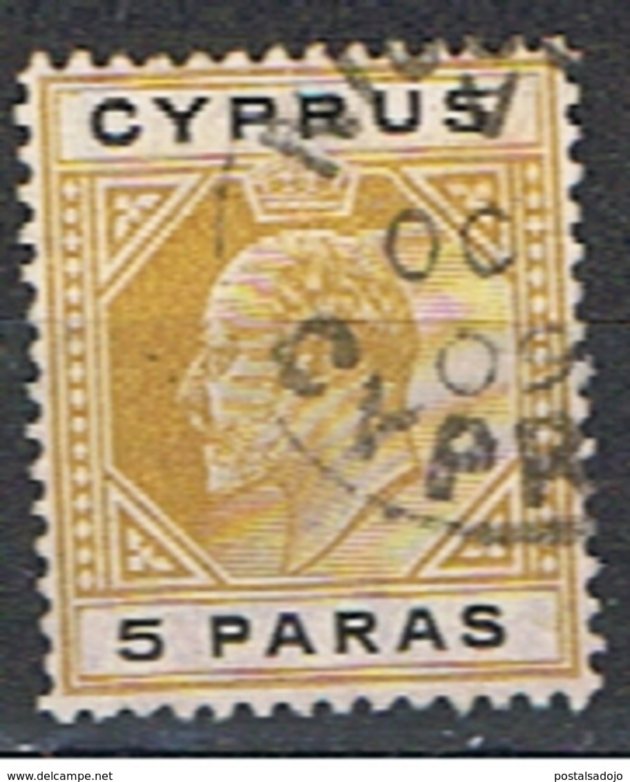 (XIP 32) CYPRUS //  YVERT 44 // 1904-08 - Chypre (...-1960)