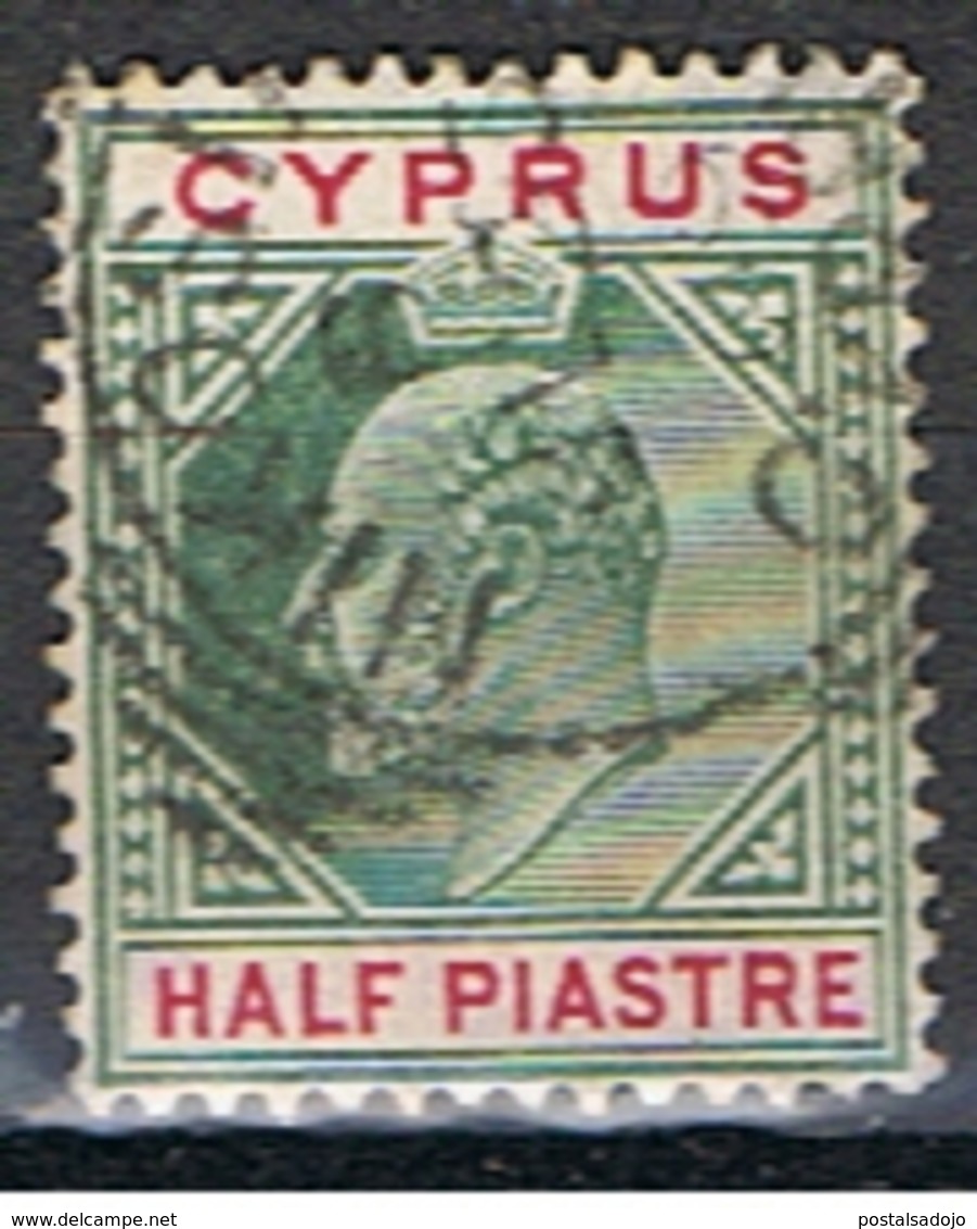 (XIP 40) CYPRUS //  YVERT 46 // 1904-08 - Chipre (...-1960)