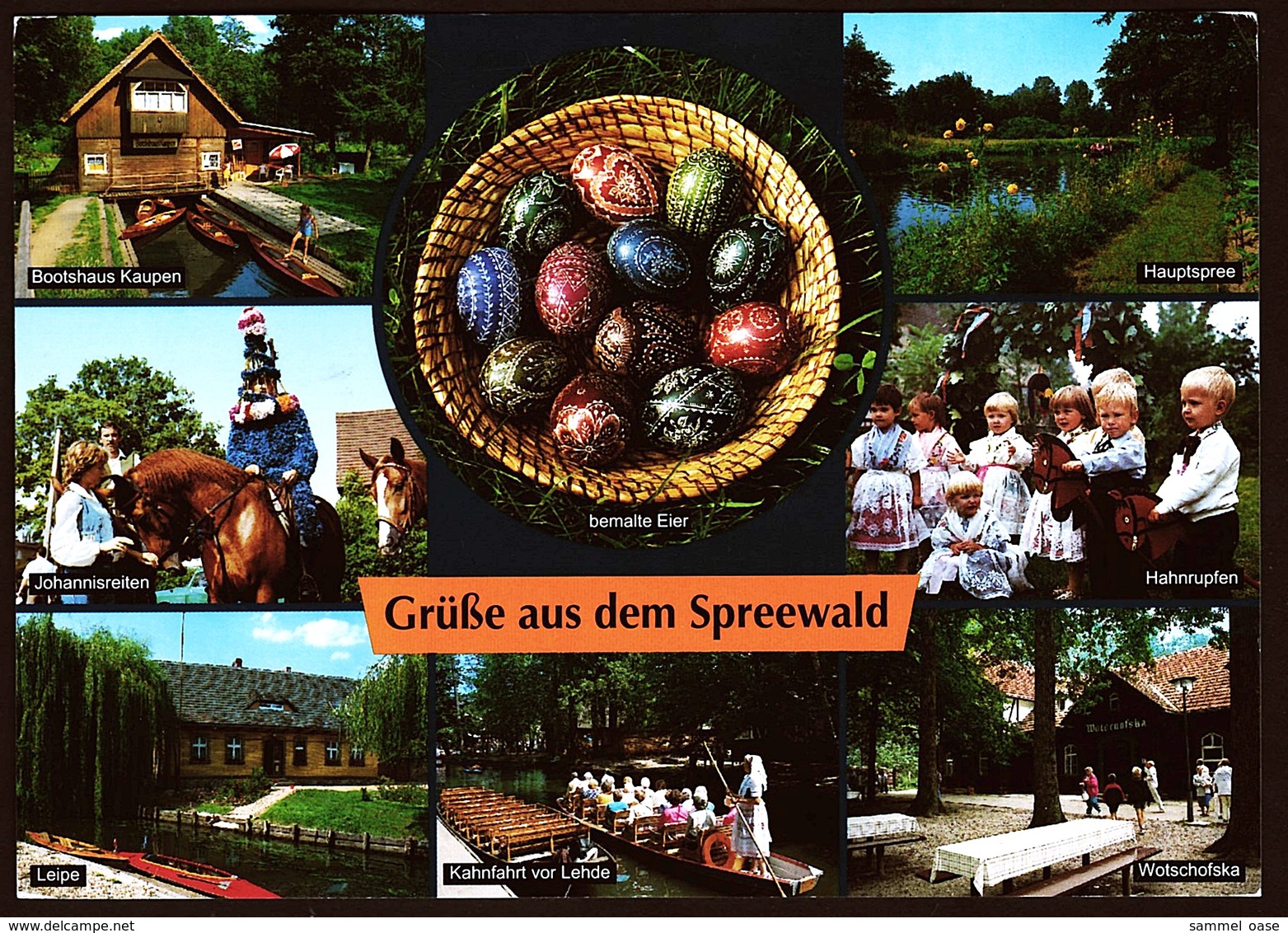 Spreewald  -  Mehrbild-Ansichtskarte Ca. 2000   (10708) - Luebbenau