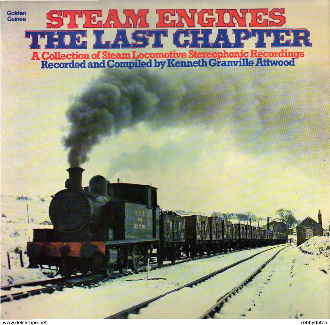 * LP *  STEAM ENGINES - THE LAST CHAPTER (A Collection Of Steam Locomotive Stereophonic Recordings) - Autres & Non Classés