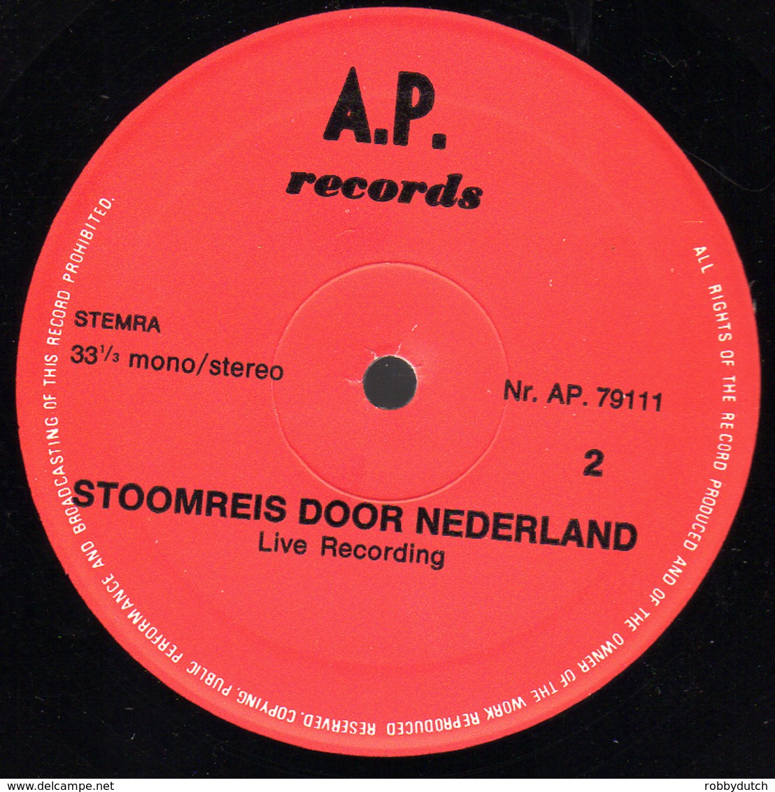 * LP *  STOOMREIS DOOR NEDERLAND - Andere & Zonder Classificatie