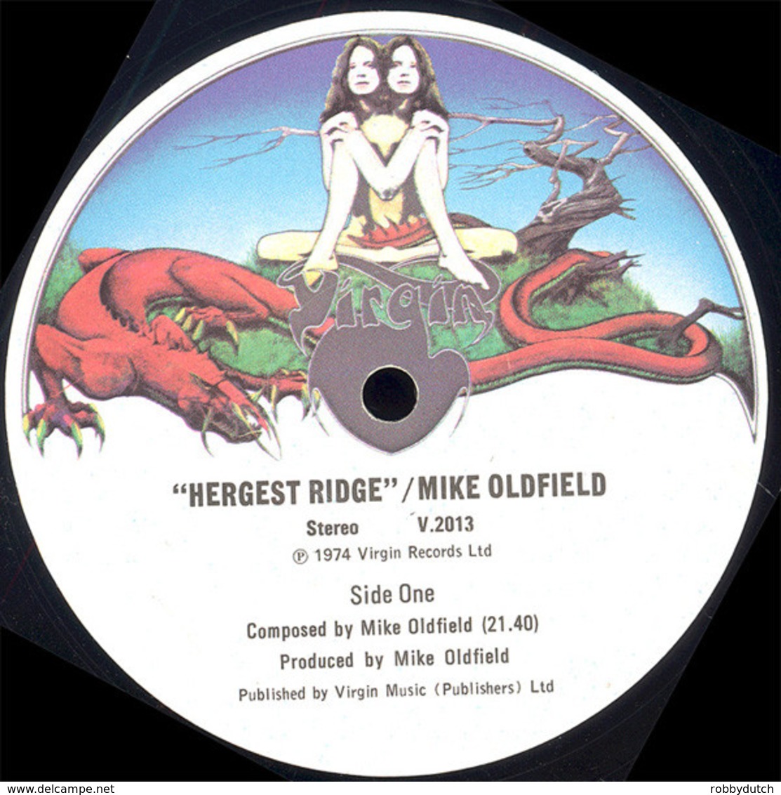 * LP *  MIKE OLDFIELD - HERGEST RIDGE (Holland 1974 - Rock