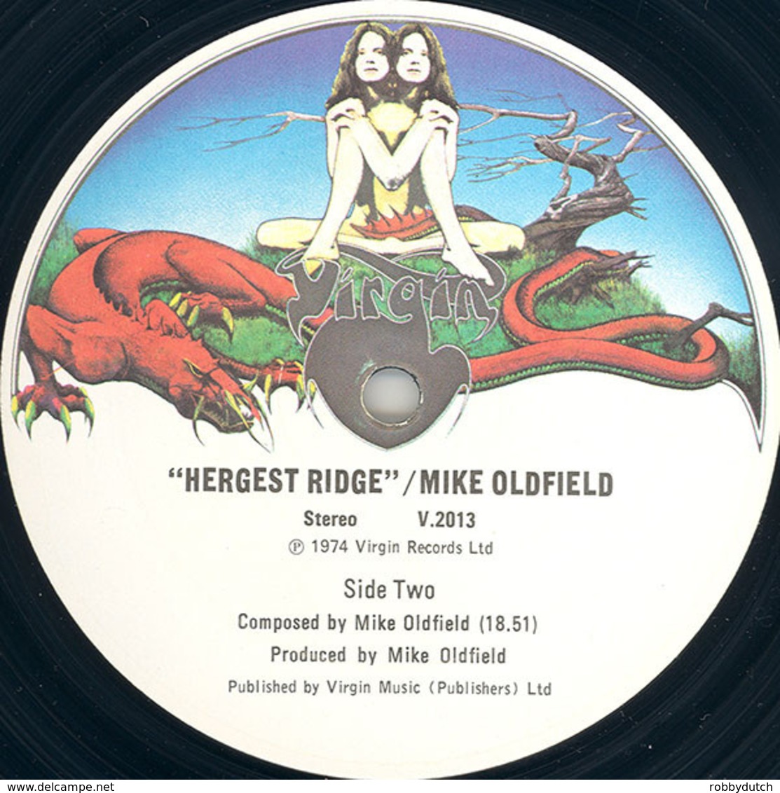 * LP *  MIKE OLDFIELD - HERGEST RIDGE (Holland 1974 - Rock