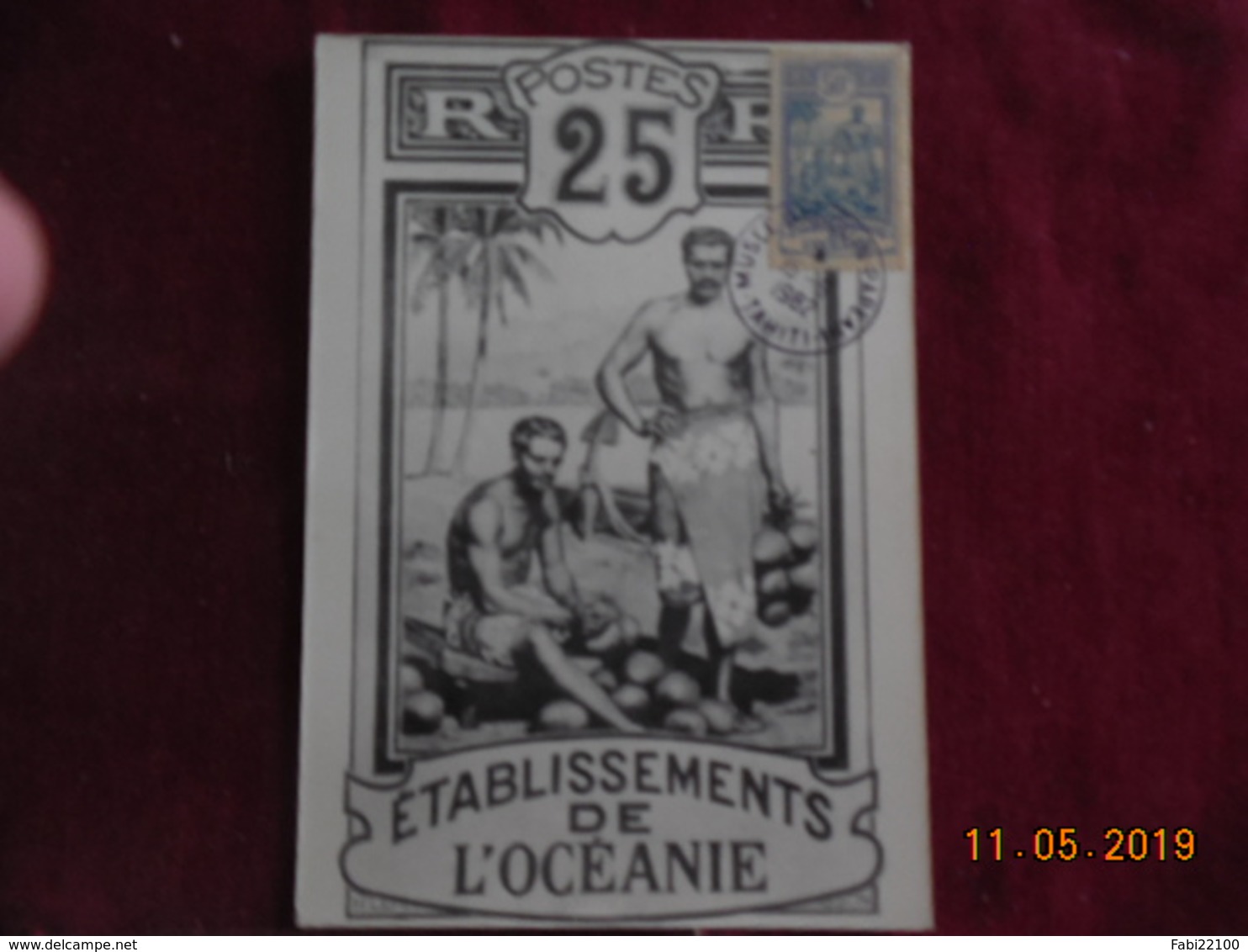 Carte De 1982 Avec Timbre Ancien Pour Commémoration Du Musée Gauguin - Lettres & Documents