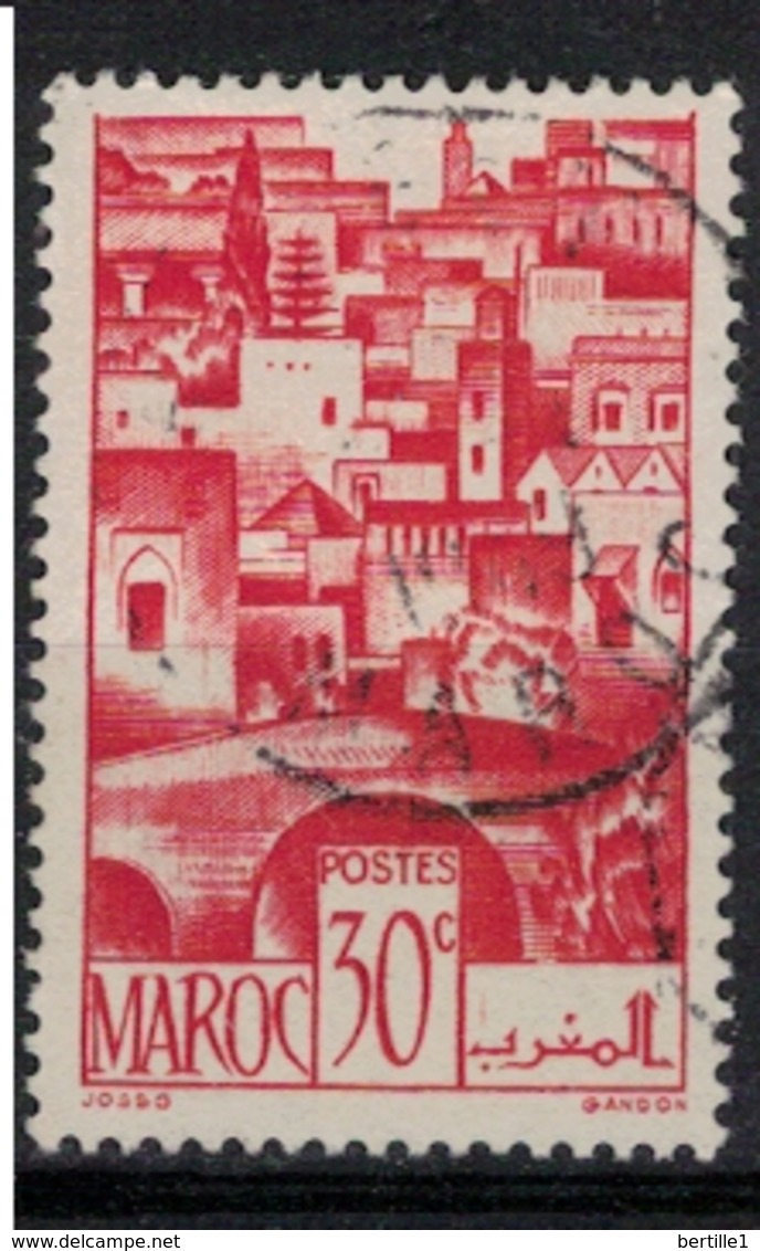MAROC            N°  YVERT    247   OBLITERE       ( O   3/55 ) - Used Stamps