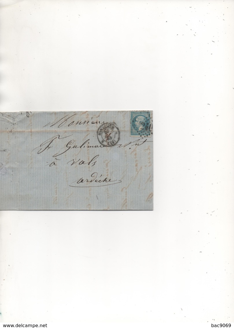 Lot MAI100 : Lettre - 1849-1876: Période Classique