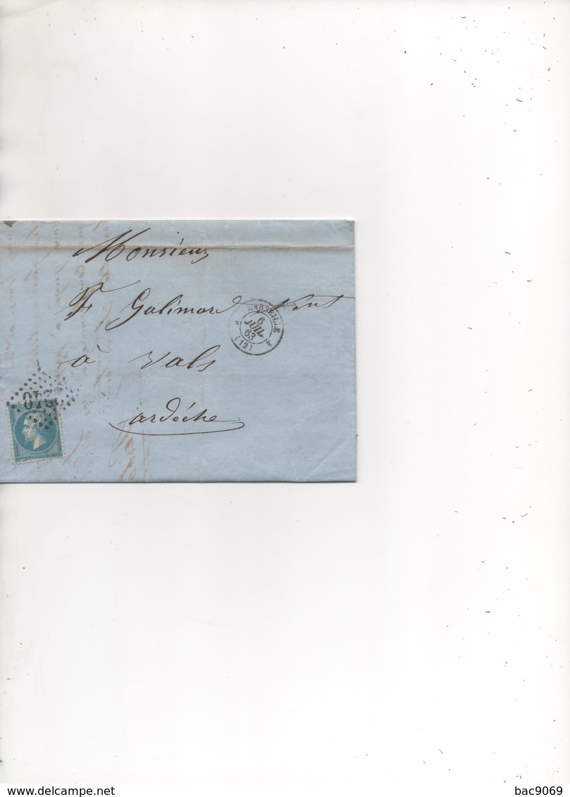 Lot MAI100 : Lettre - 1849-1876: Période Classique