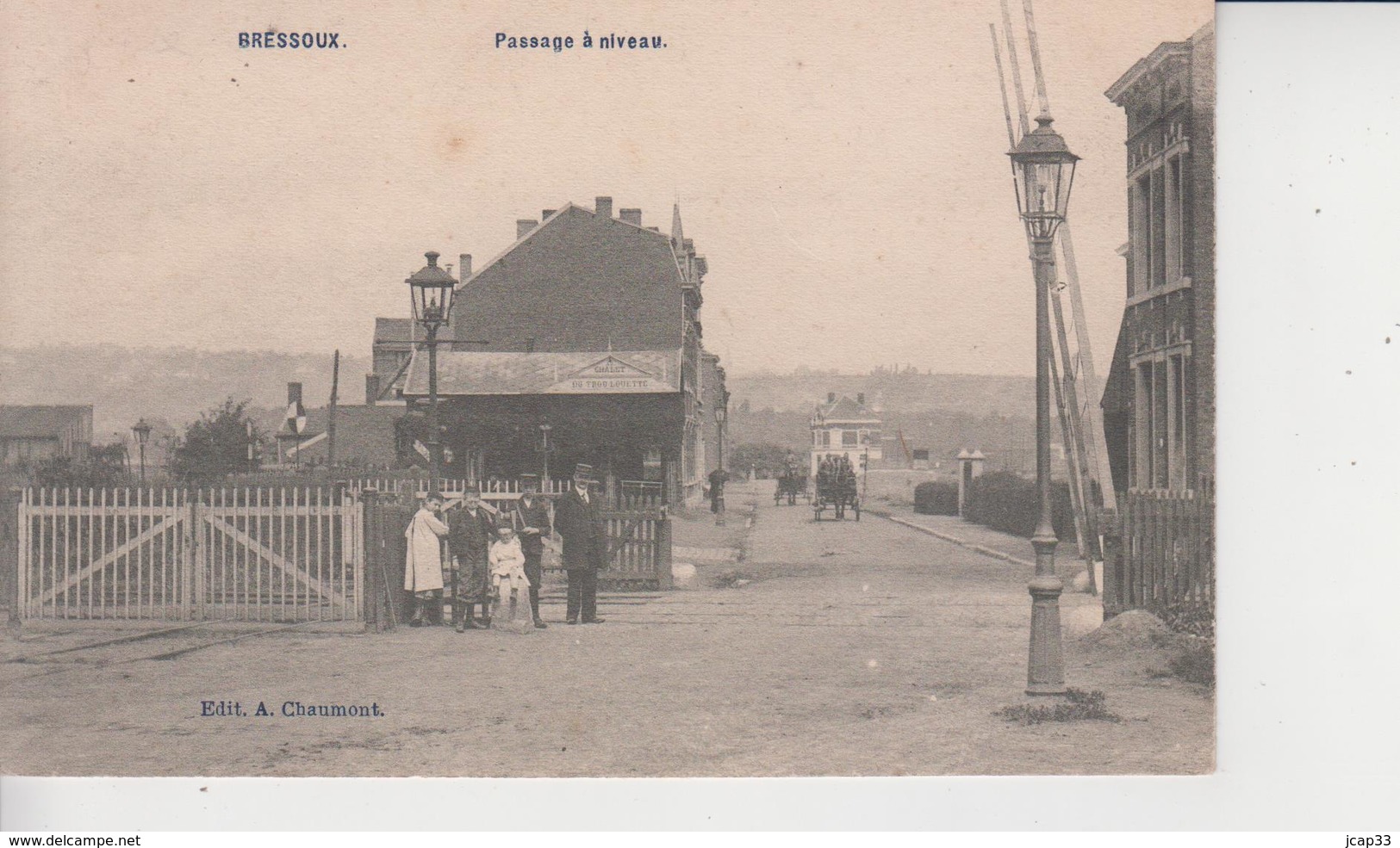 BRESSOUX  -  Passage à Niveau  - - Liege