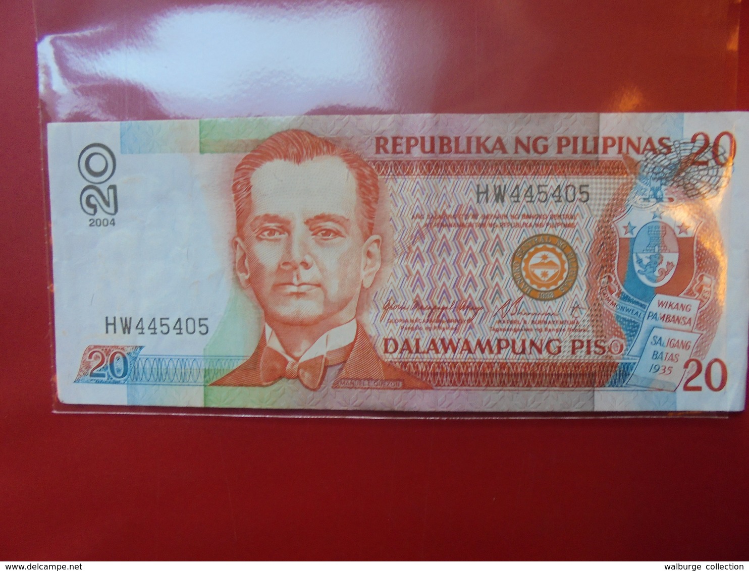 PHILIPPINES 20 PISO 2004 CIRCULER - Philippines