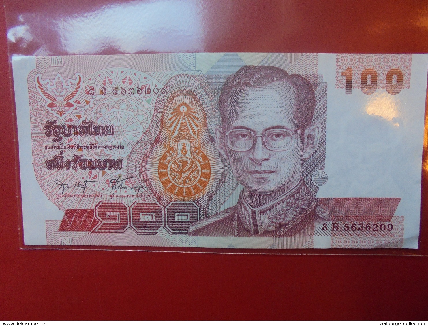 THAILANDE 100 BAHT 1994 CIRCULER - Thailand