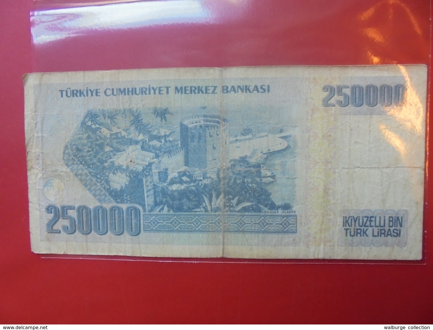 TURQUIE 250.000 LIRASI 1970(92) CIRCULER - Turquie