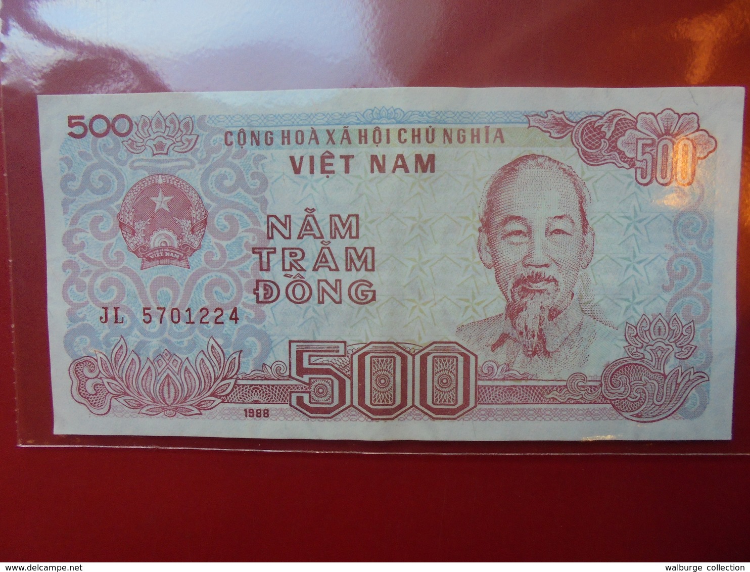 VIETNAM (NORD) 500 DÔNG 1988 CIRCULER - Viêt-Nam