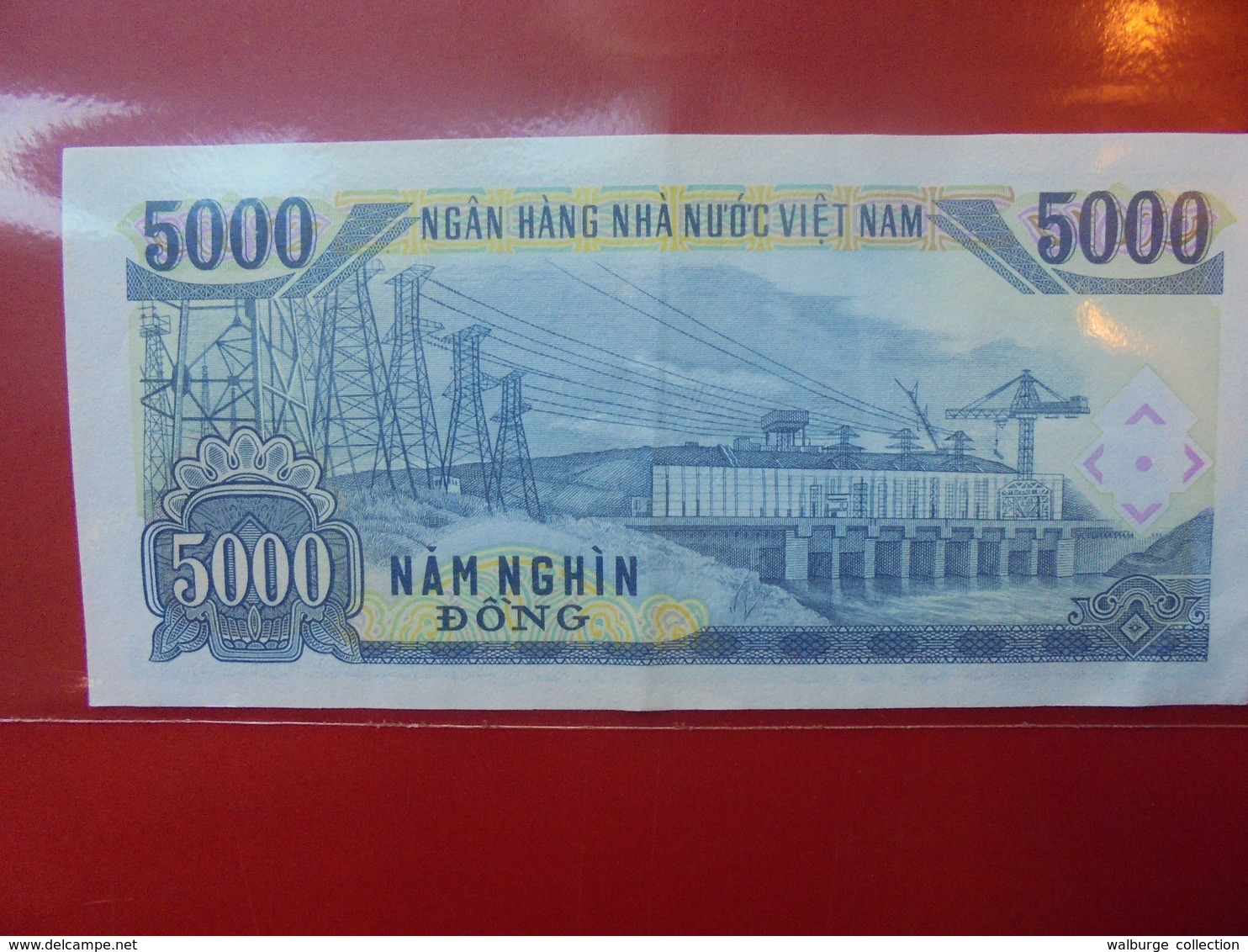 VIETNAM (NORD) 5000 DÔNG 1988 CIRCULER - Viêt-Nam