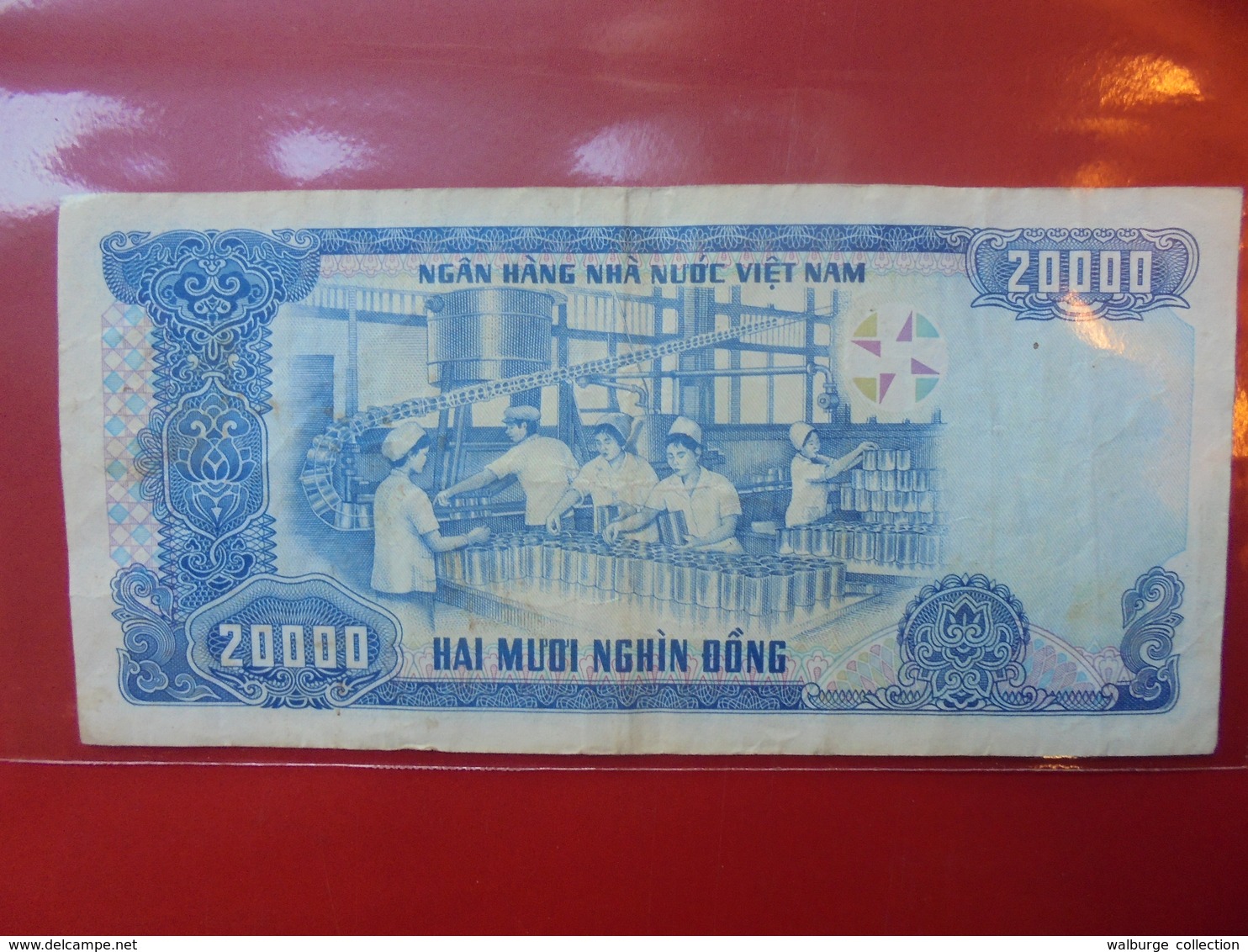 VIETNAM (NORD) 20.000 DÔNG 1991 CIRCULER - Viêt-Nam