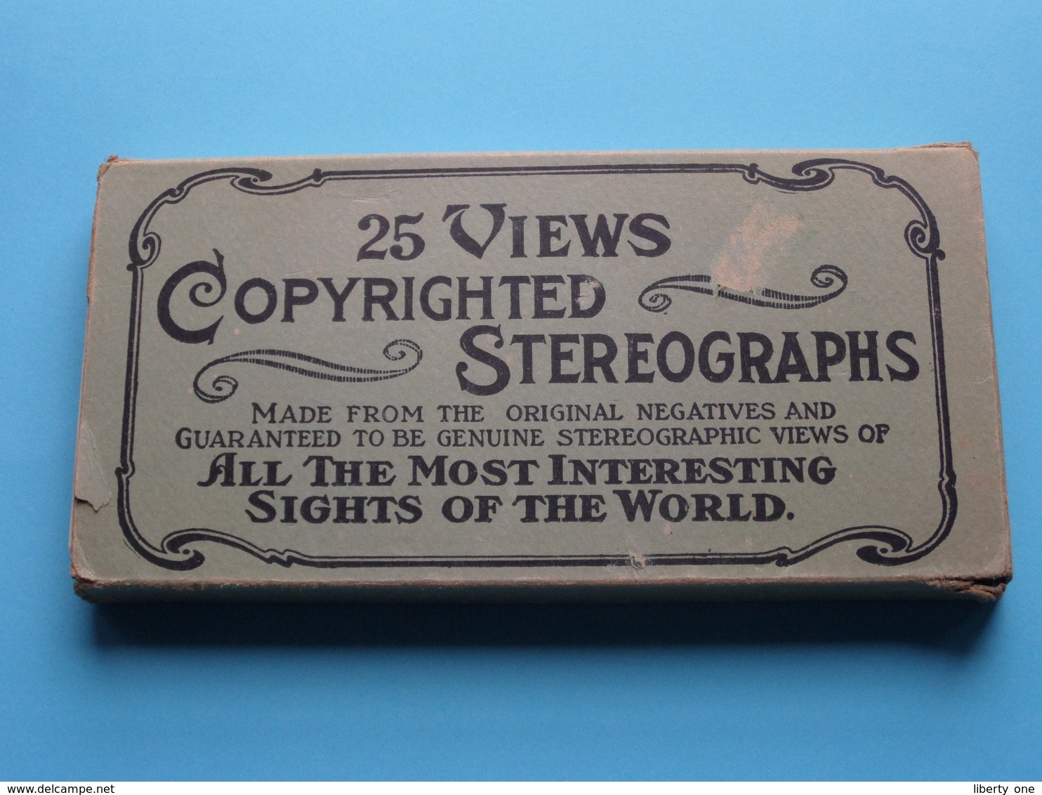 25 Views Copyrighted STEREOGRAPHS ( In This Lot Is 1 Photo Missing ) Made From The Original Negatives ! - Fotos Estereoscópicas